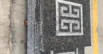 雅安英国棕回纹雕刻版