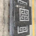 雅安英国棕回纹雕刻版