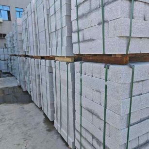 雅安芝麻白路牙石，路侧石