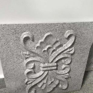 雅安芝麻白雕刻版