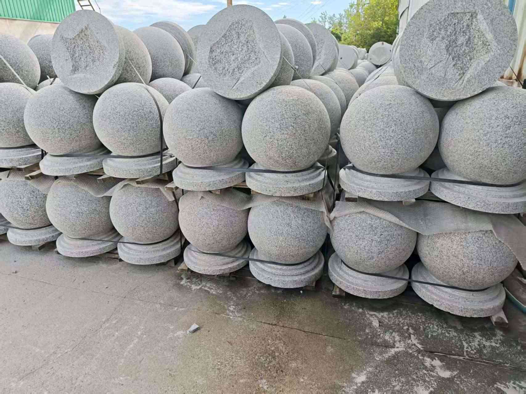 雅安圆球石球挡车球